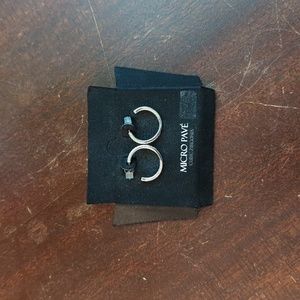 Silver Hoop Earrings